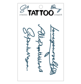 TS032 쁘띠타투(클라시레터링)