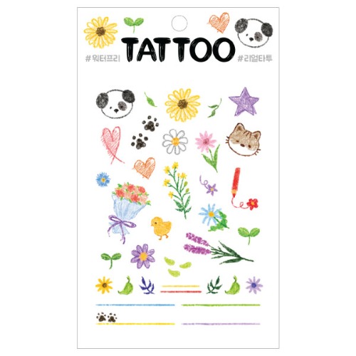 TS039 쁘띠타투(큐티두들링)