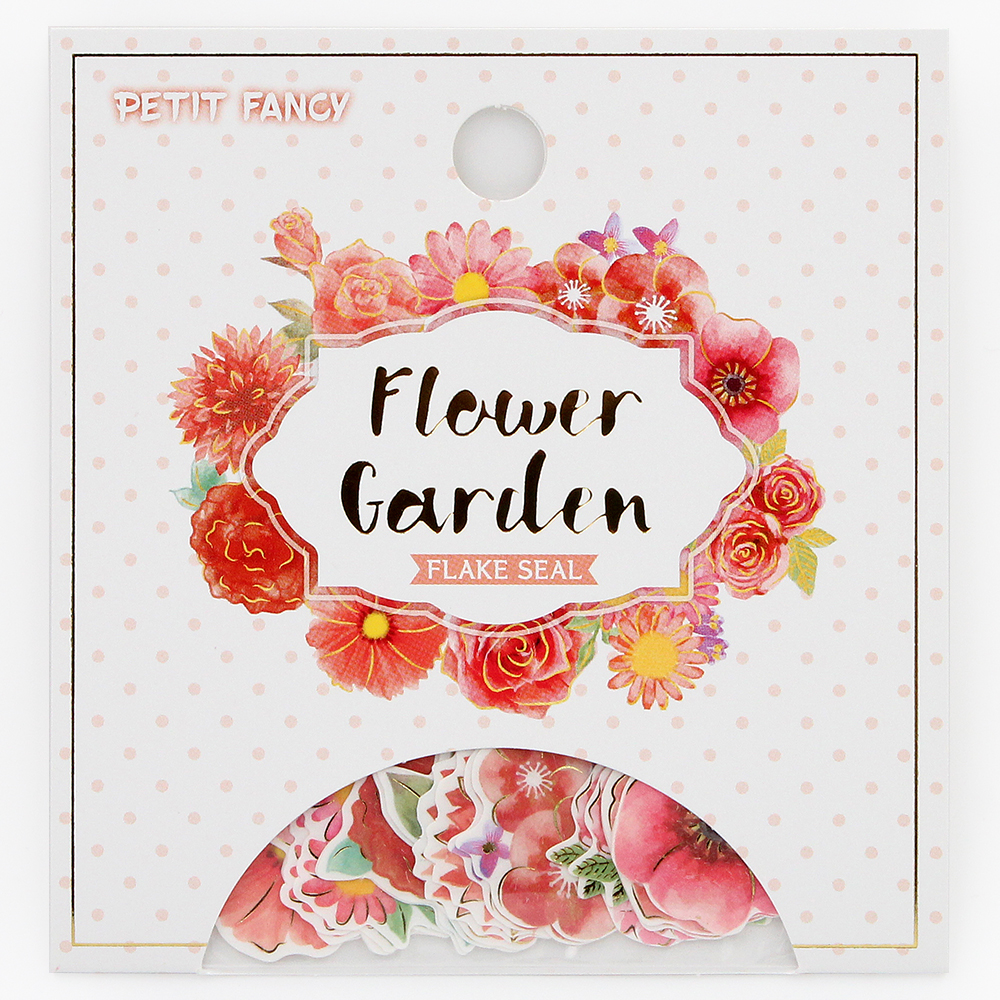 DA5414 Flower garden (red)