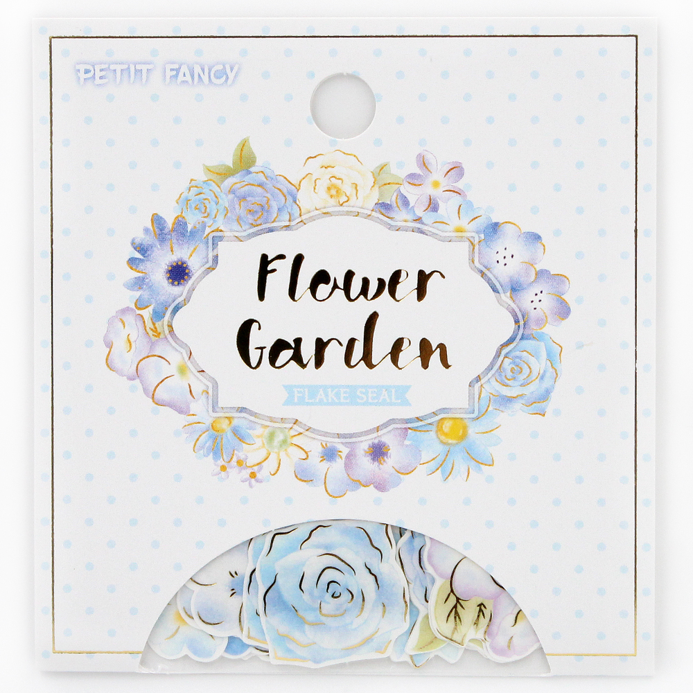 DA5415 Flower garden(blue)